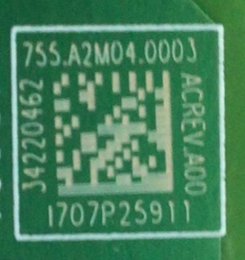 FUENTE PARA  MONITOR DELL / NUMERO DE PARTE 755.A2M04.0003 / 748.A2M11.0010 / L7277-10 / 34220462 / I707P25911 / PANEL W270HIAP1 / MODELO U2719DT - Imagen 2